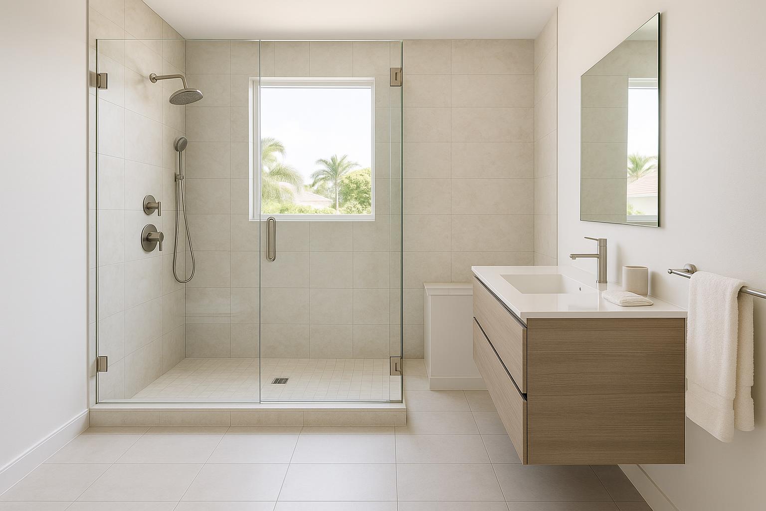 Bathroom Remodeling service by Prime Building Contractors Boca Raton